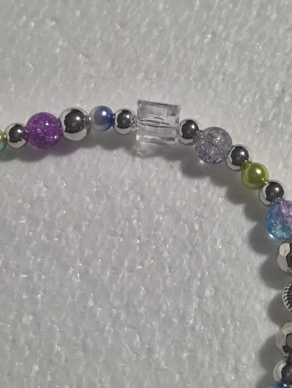Handmade Multicolor Beaded Cell Phone Strap